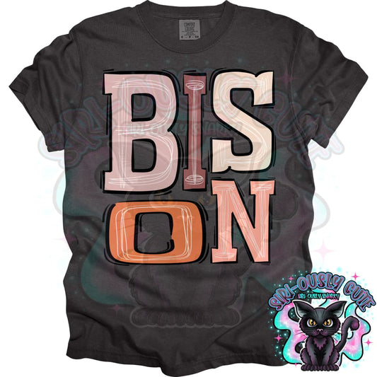 Sporty Boho Bison Mascot