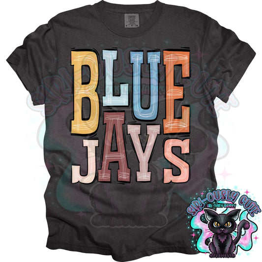 Sporty Boho Bluejays Mascot