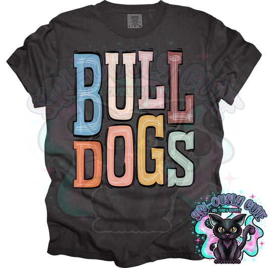 Sporty Boho Bulldogs Mascot