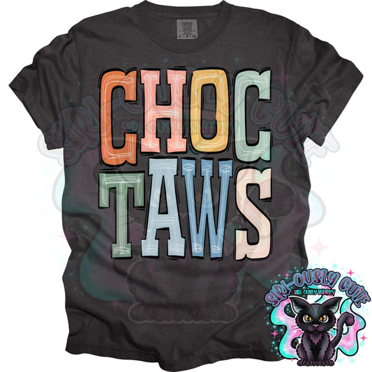 Sporty Boho Choctaws Mascot