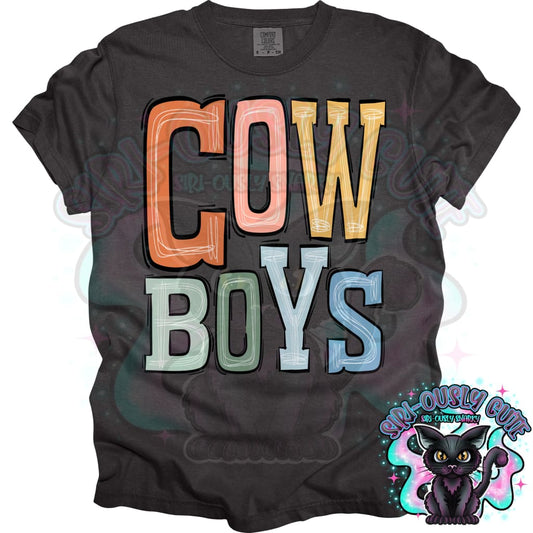 Sporty Boho Cowboys Mascot