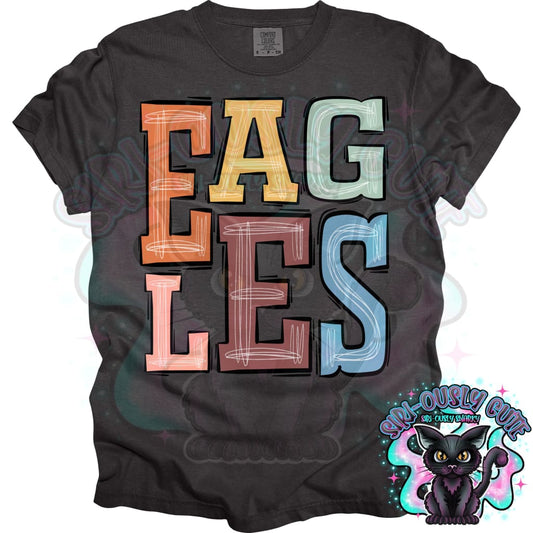Sporty Boho Eagles Mascot
