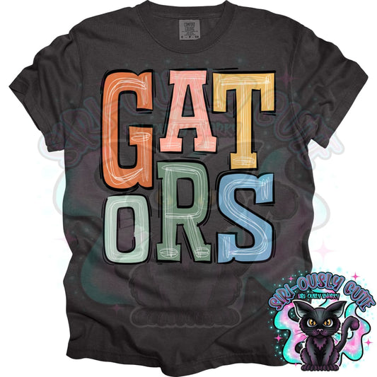 Sporty Boho Gators Mascot