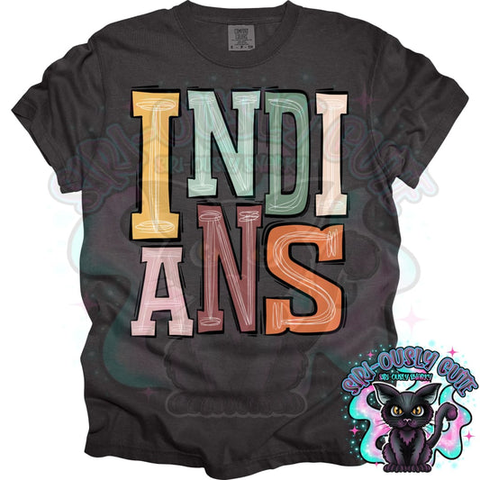 Sporty Boho Indians Mascot