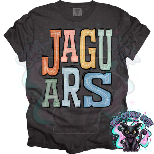Sporty Boho Jaguars Mascot