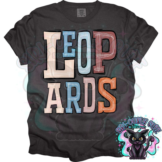 Sporty Boho Leopards Mascot