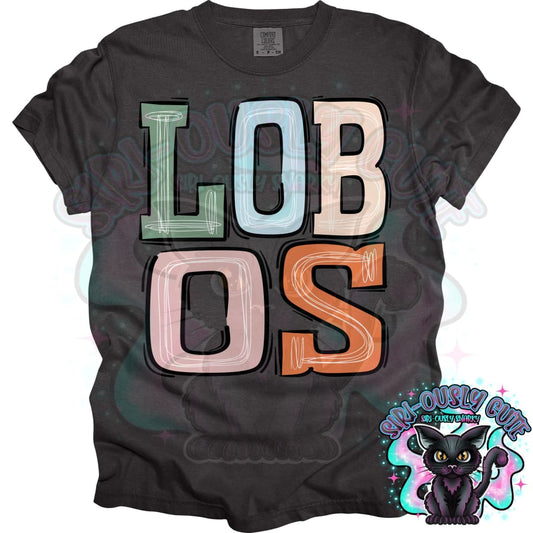 Sporty Boho Lobos Mascot