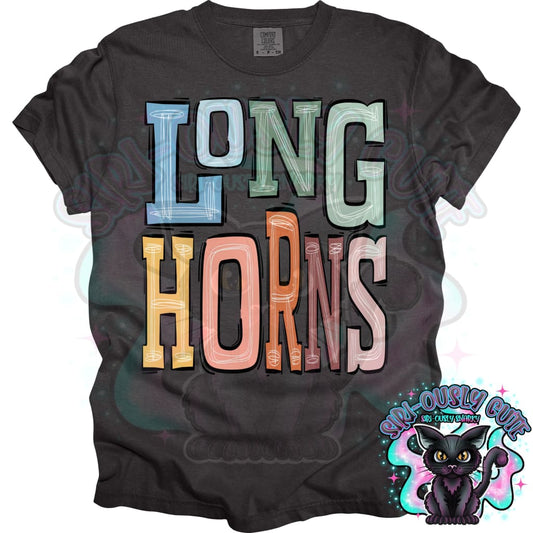 Sporty Boho Longhorns Mascot