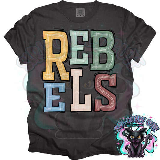 Sporty Boho Rebels Mascot