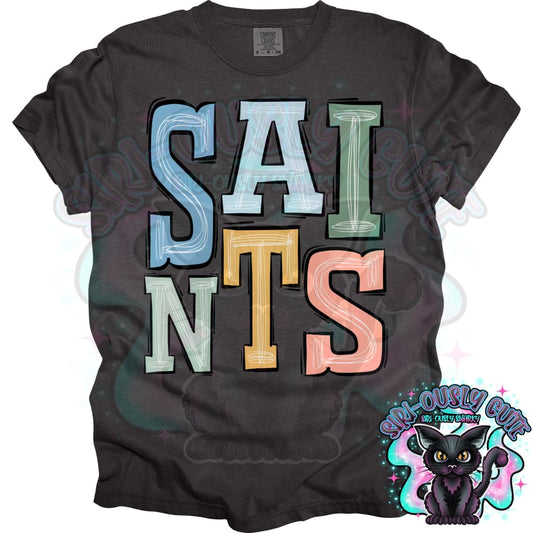 Sporty Boho Saints Mascot