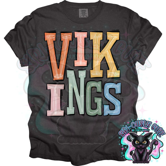 Sporty Boho Vikings Mascot