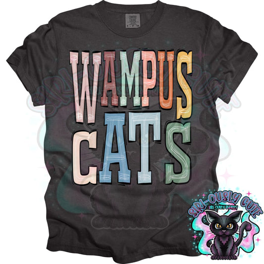Sporty Boho Wampus Cats Mascot