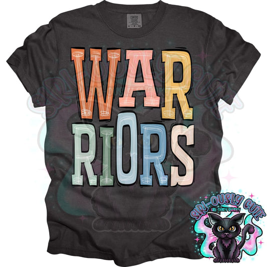 Sporty Boho Warriors Mascot