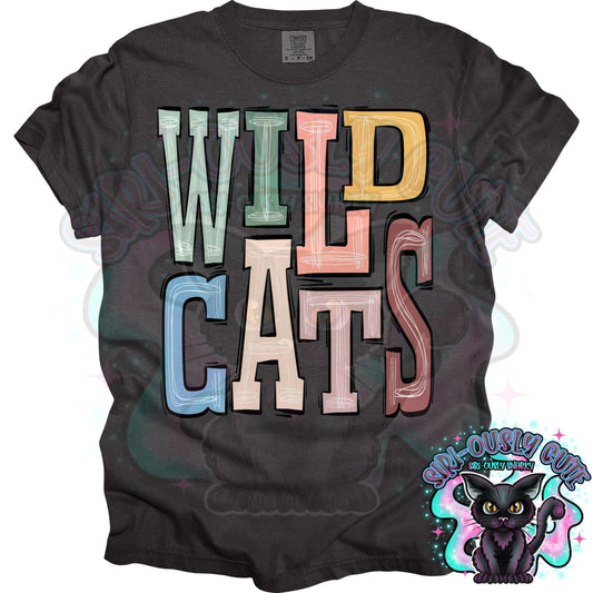 Sporty Boho Wildcats Mascot