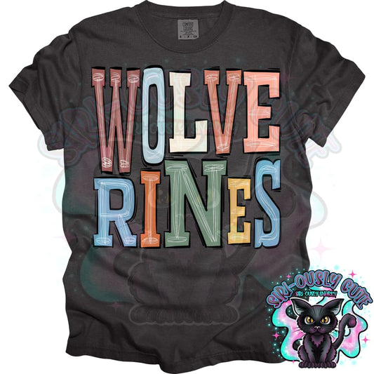 Sporty Boho Wolverines Mascot