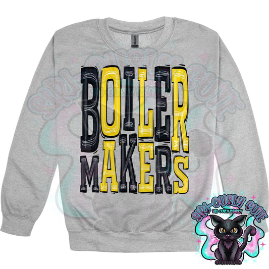 Sporty Boilermakers - Black Gold Mascot