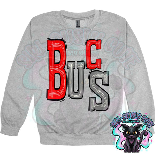 Sporty Bucs - Red Gray Mascot