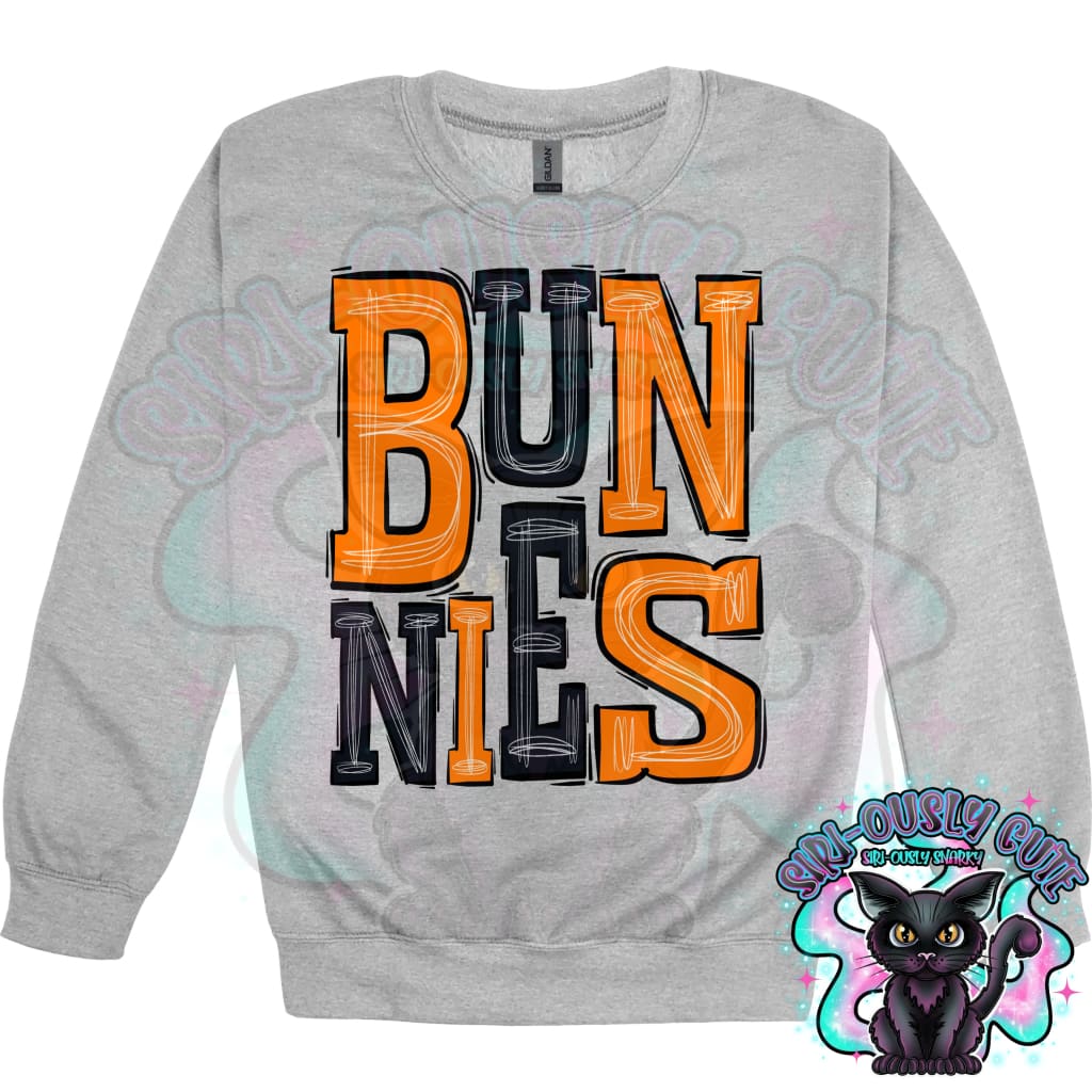 Sporty Bunnies - Orange Black Mascot