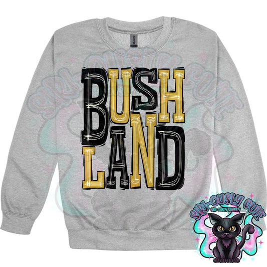 Sporty Bushland - Black Vegas Gold Mascot