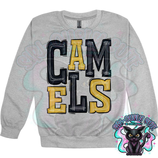 Sporty Camels - Black Gold Mascot