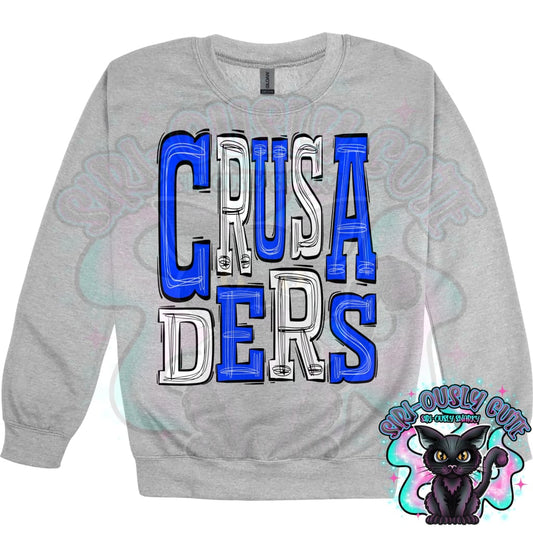 Sporty Crusaders - Royal White Mascot