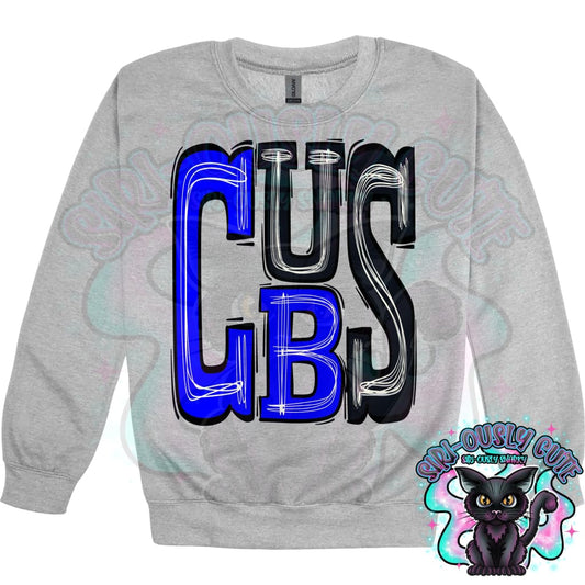 Sporty Cubs - Blue Black Mascot