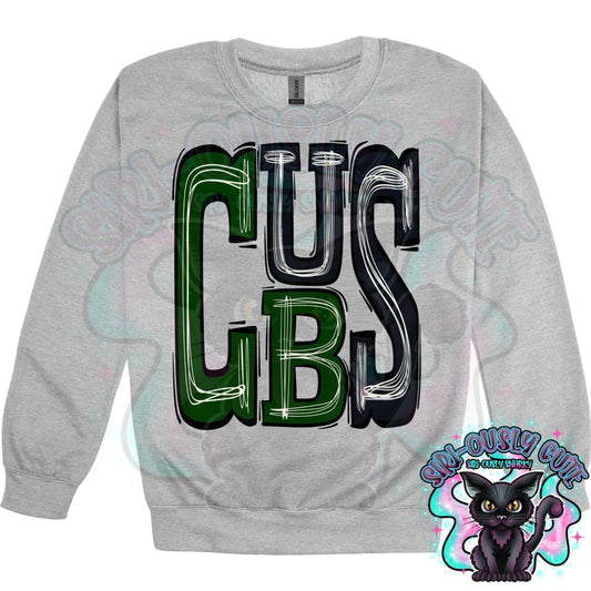Sporty Cubs - Green Black Mascot