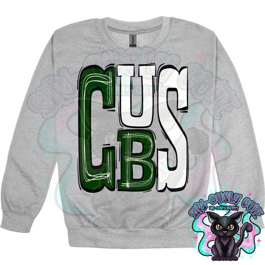 Sporty Cubs - Green White Mascot