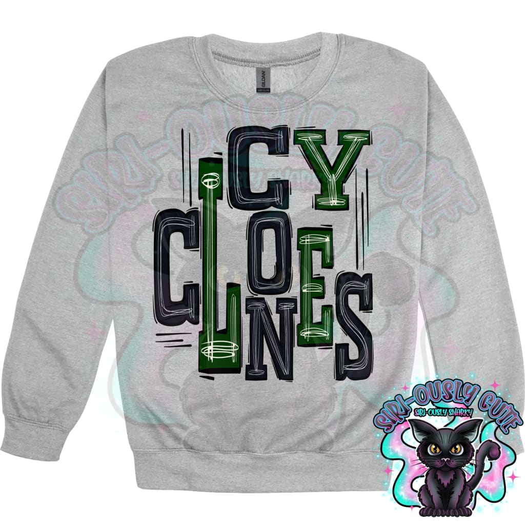 Sporty Cyclones - Black Forest Mascot