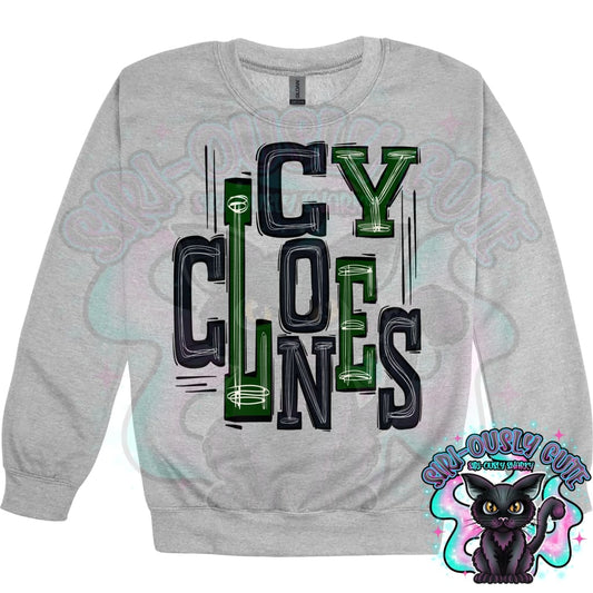 Sporty Cyclones - Black Forest Mascot