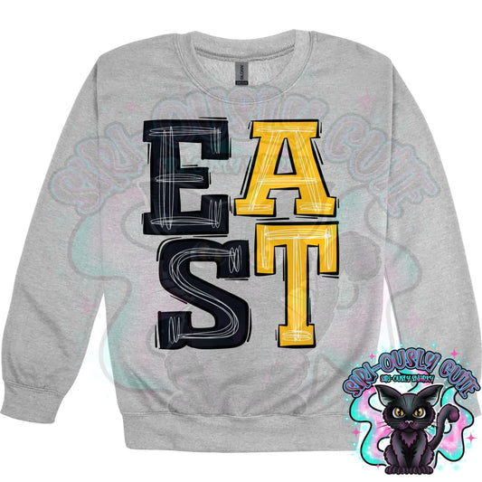 Sporty East - Black Yellow Mascot