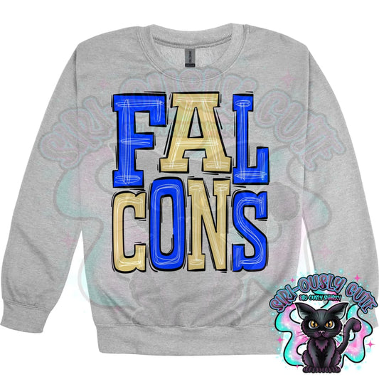 Sporty Falcons Mascot