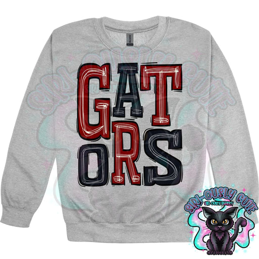 Sporty Gators - Maroon Black Mascot