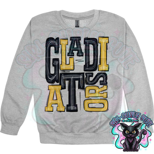 Sporty Gladiators - Black Gold Mascot