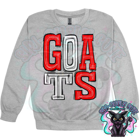 Sporty Goats - Red White Mascot