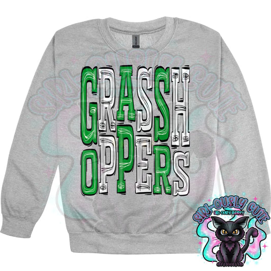 Sporty Grasshoppers - Irish Green White Mascot