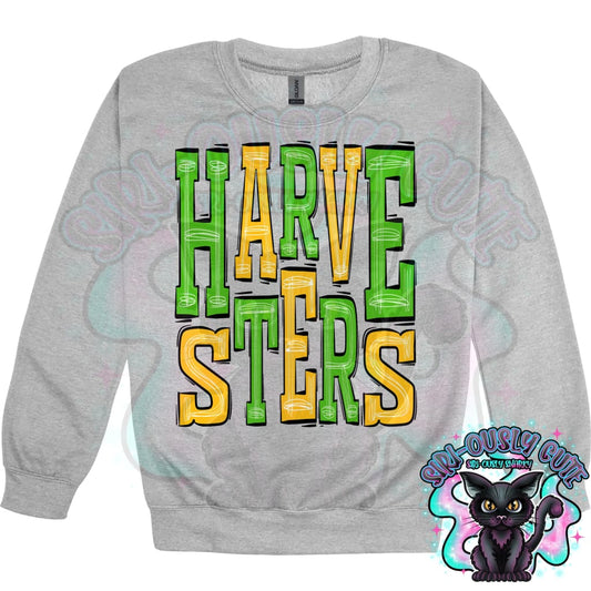 Sporty Harvesters - Green Yellow Gold Mascot