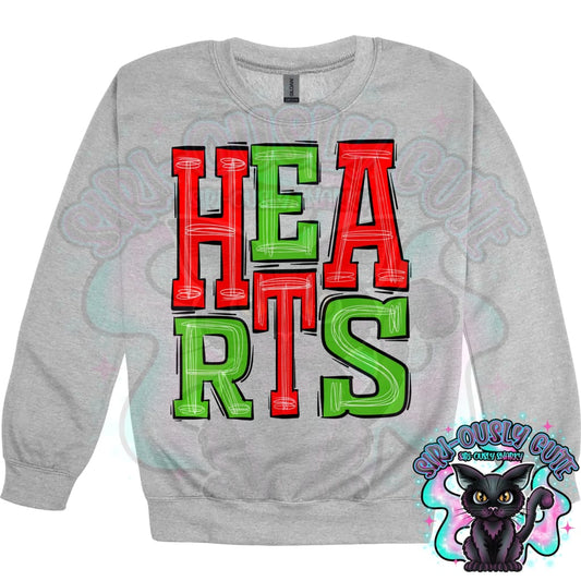 Sporty Hearts - Red Green Mascot
