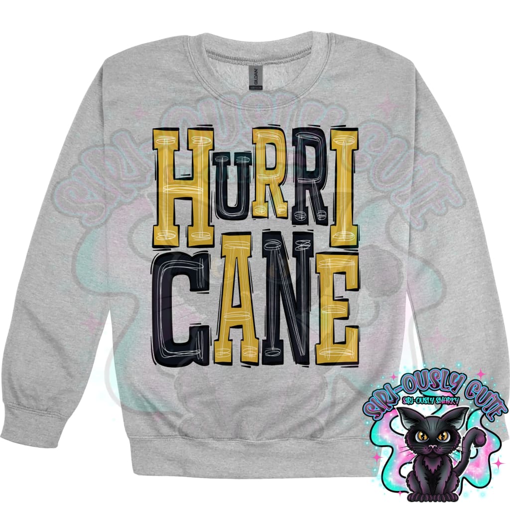 Sporty Hurricane - Gold Black Mascot