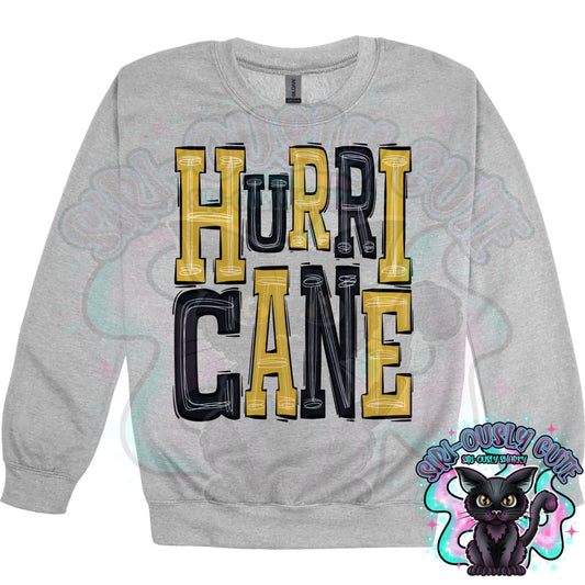 Sporty Hurricane - Gold Black Mascot