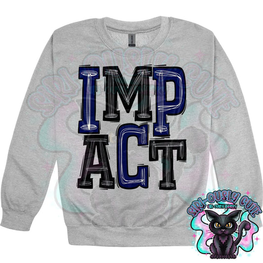 Sporty Impact - Navy Black Clothing