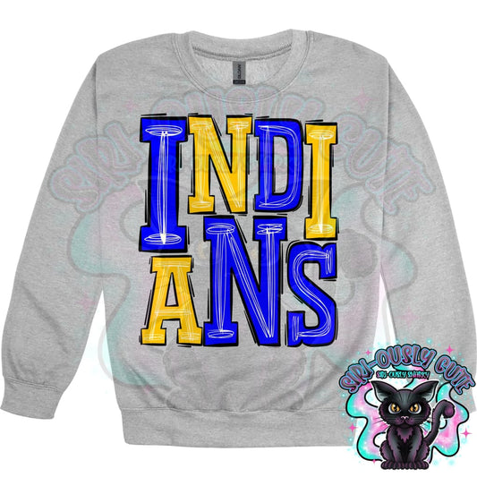 Sporty Indians - Royal Gold Mascot