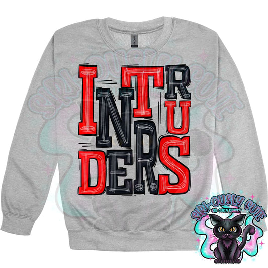 Sporty Intruders - Black Red Mascot