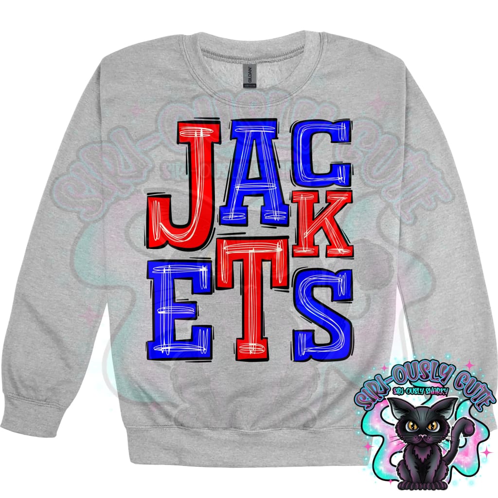 Sporty Jackets - Royal Red Mascot