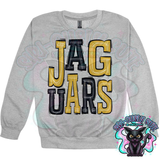 Sporty Jaguars - Vegas Gold Black Mascot