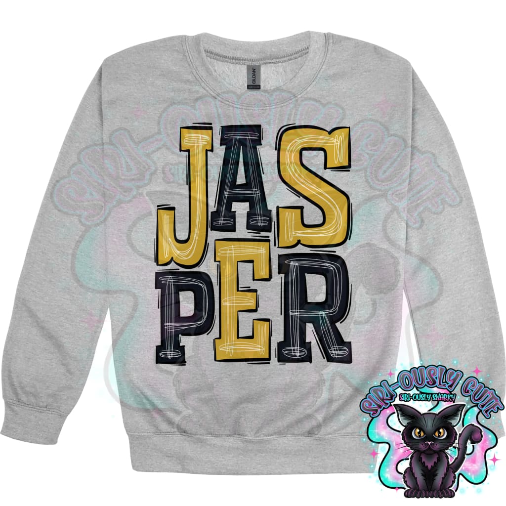 Sporty Jasper - Vegas Gold Black Mascot