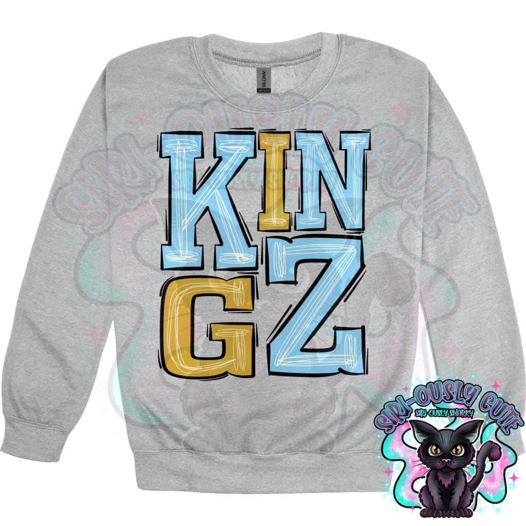 Sporty Kingz - Columbia Blue Gold Mascot