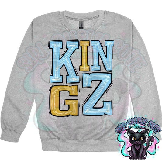 Sporty Kingz - Columbia Blue Gold Mascot