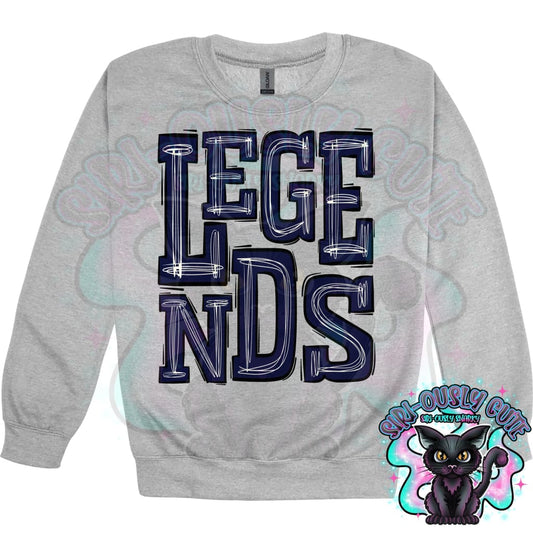 Sporty Legends - Navy Mascot