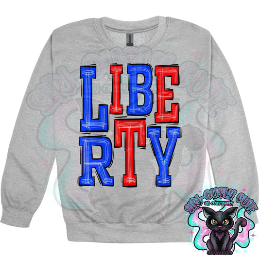 Sporty Liberty - Blue Red Mascot